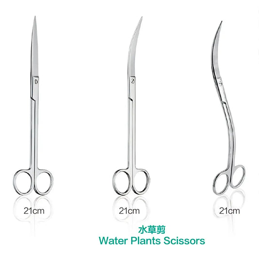Chihiros Water Plants Scissors Straight Scissor Curved Scissor Wavy ...